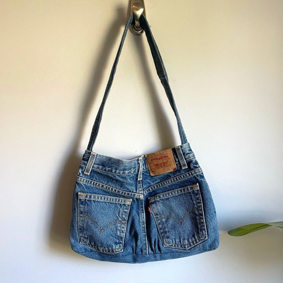 Levi's Handbags - Levi's 550 Jean Handmade Shoulder Bag